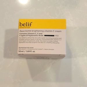 Belif vitamin C cream and resin roller